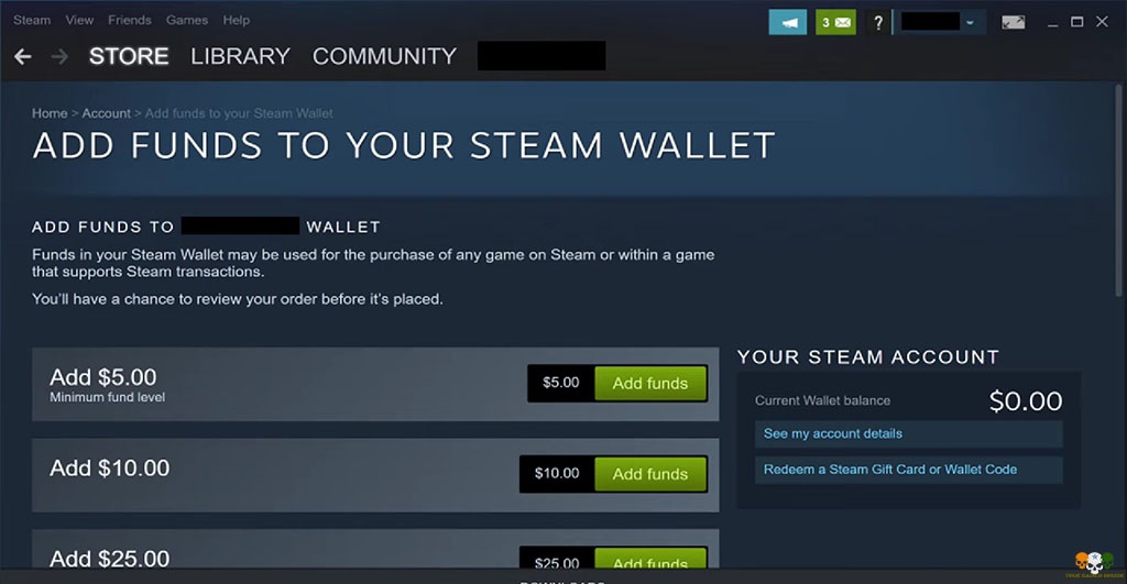 How to Add Money to Steam Wallet